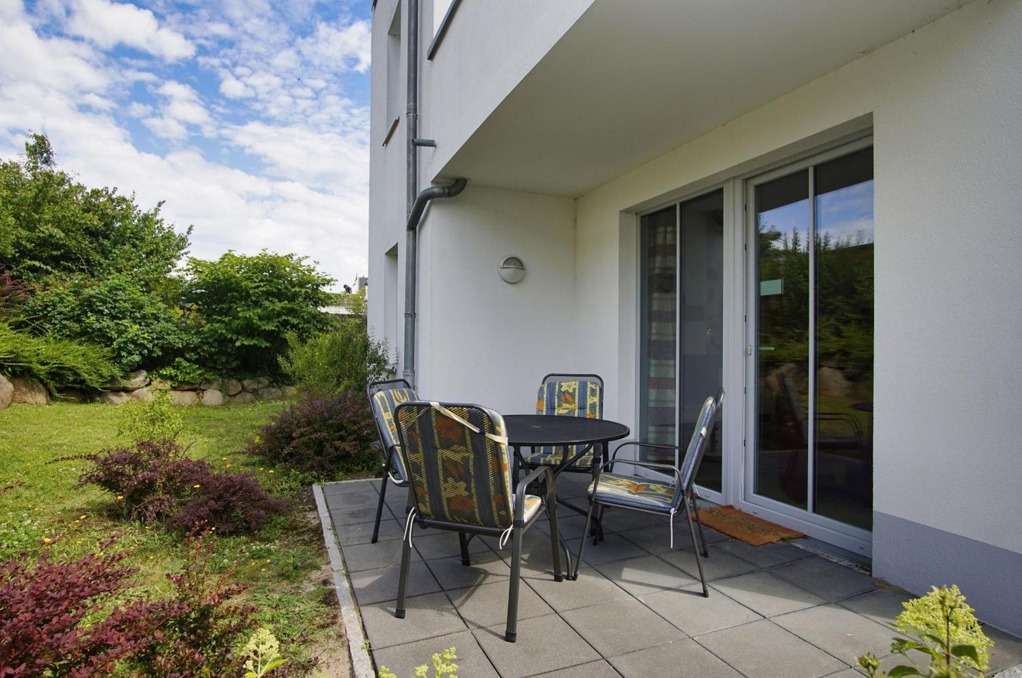 Terrasse, Gratis Nutzung Vom Ahoi Erlebnisbad Und Sauna In Sellin - Villa Antje Fewo 04 Goehren  Εξωτερικό φωτογραφία